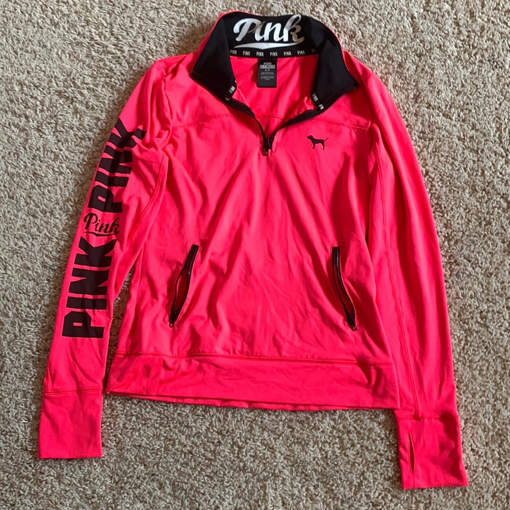 Pink active wear jacket